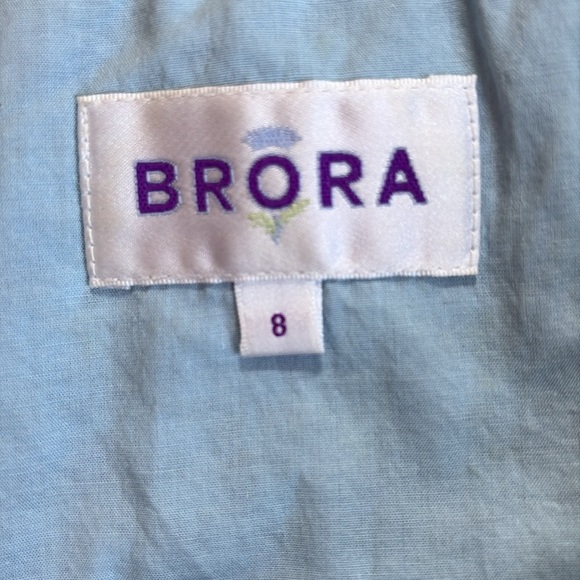 Brora Organic Cotton Floral Skirt 4 - Picture 7 of 9